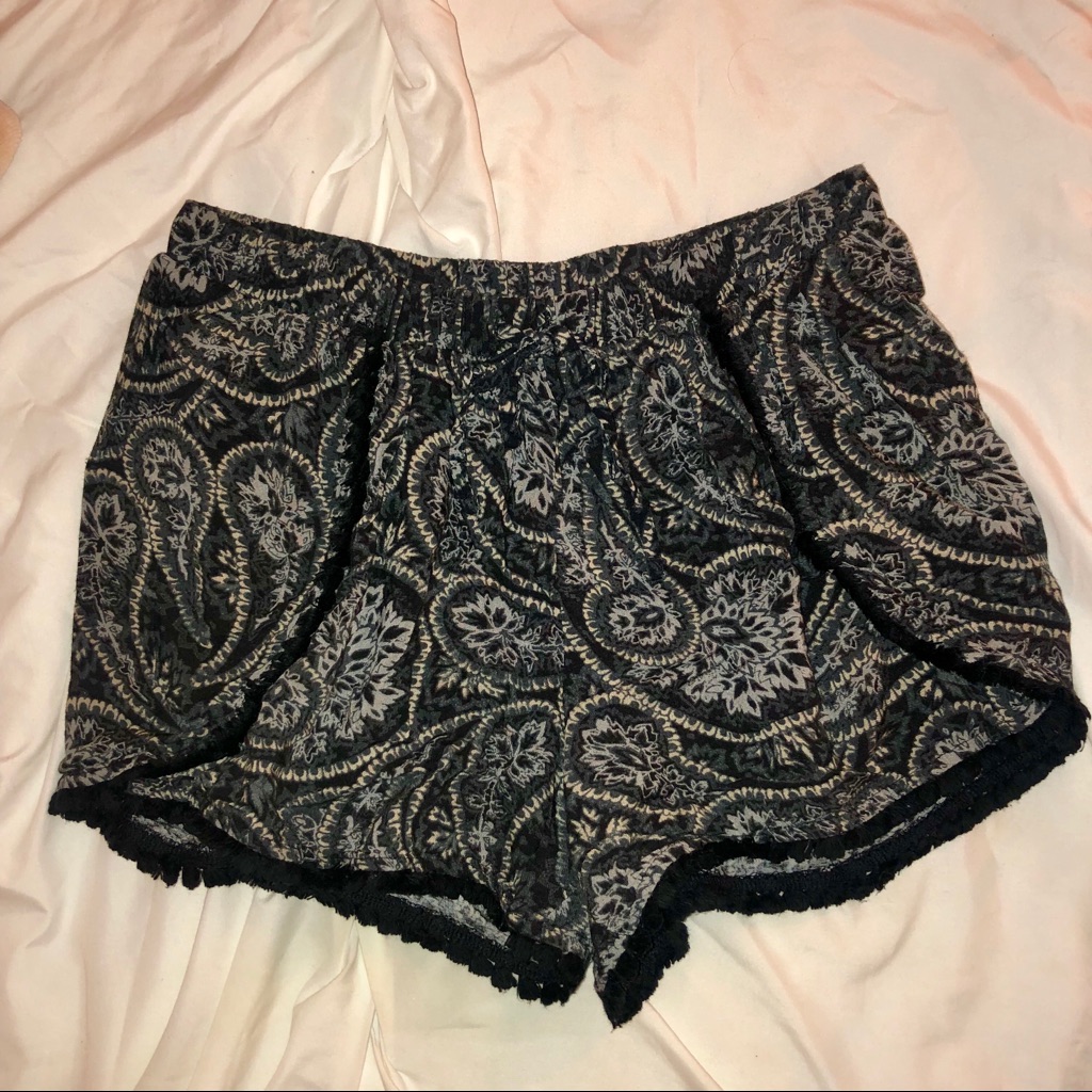 Flowy Patterned Shorts